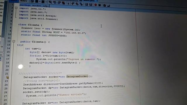 Socket UDP en Java смотреть онлайн