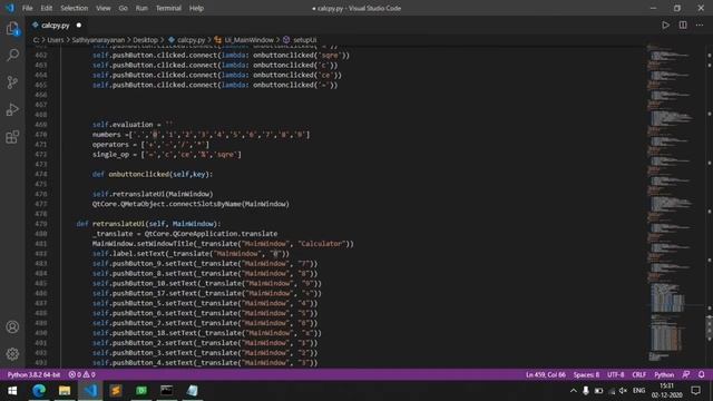 Pyqt5 Tutorial - Create a Windows Calculator Clone - Part - 2