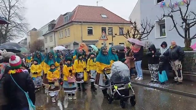 Fasnetsumzug 2023. Faschingsumzug in Kornwestheim, Germany. ?? Carnival смотреть онлайн
