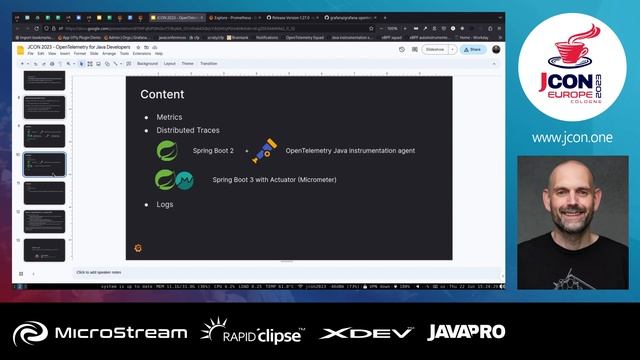 OpenTelemetry for Java Developers | Fabian Stäber (EN) смотреть онлайн