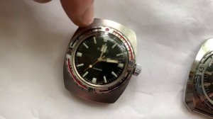 Александр Бродниковский-восстановленные часы Восток-амфибия Бочка и Министерка, восстановление люма