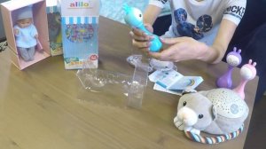 Игрушка погремушка Зайка Alilo обзор # Жили-были vol 1