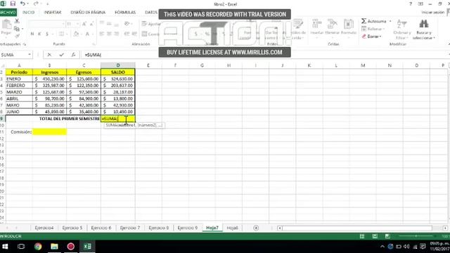 Ejercicio 10 Excel Informatica смотреть онлайн