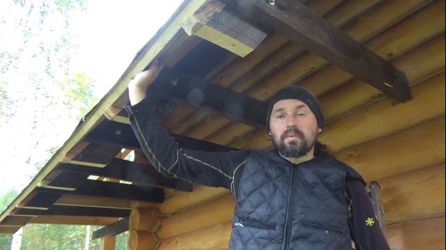 МотоПрохват Десна Кантри-Рассказываю как Свалился с Бани-Усиление Стропильной части-Жизнь в Деревне смотреть онлайн