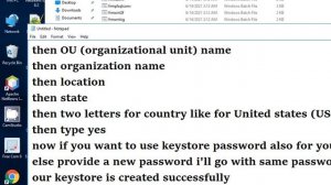 How to Create a keystore and Sign a Jar File