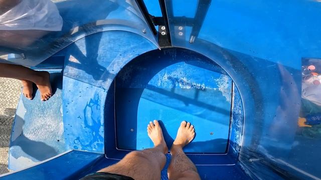 60km/h AquaLOOP WaterSlide at Aquapark Cegléd смотреть онлайн