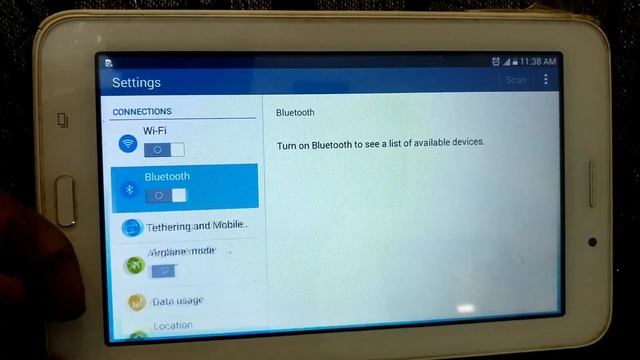 How to hide Bluetooth visibility in Android Tab | Samsung Tab 3 смотреть онлайн