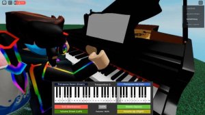 RUSH E ON ROBLOX PIANO!!!!! 4/5 difficulty