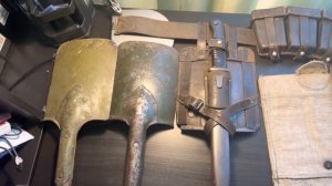 Обзор коллекции пехотных лопаток, РИА и Германии.