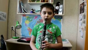 Ноты на кларнете