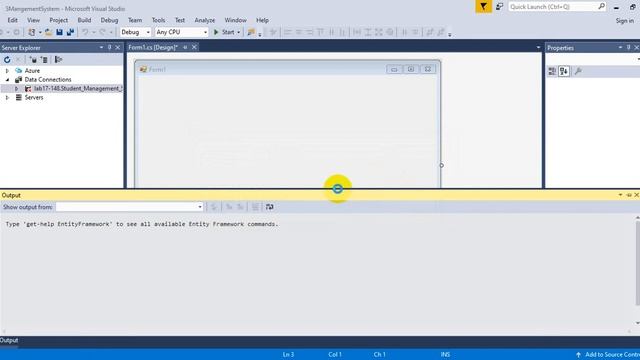 Connect SQL Server Database With Windows Form смотреть онлайн