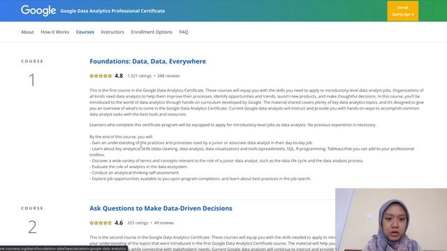 Google Data Analytics Certification