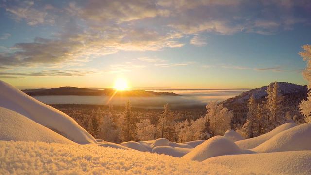 Восход в национальном парке Таганай смотреть онлайн
