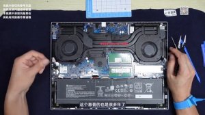 Disassembled 2023 HP OMEN Slim i9 13900HX RTX 4060