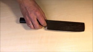 Японский нож накири из Китая.