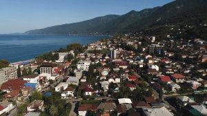 ГАГРЫ АБХАЗИЯ АЭРОСЪЕМКА