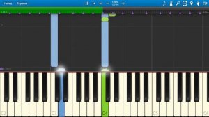 БиС - Кораблики (на пианино Synthesia)