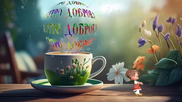 Самое чудесное пожелание с Добрым утром! Поделитесь с близкими! смотреть онлайн