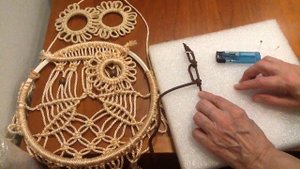 Школа Макраме для начинающих. Узел "фриволите" с "пико".