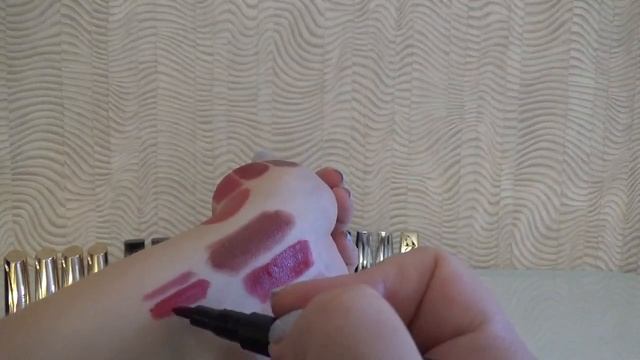 Обзор всех моих помад. смотреть онлайн