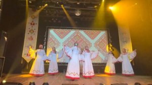 Чуваши Пойковский - танец Илемле . Сингапай апрель 23 год. Золотой багульник!