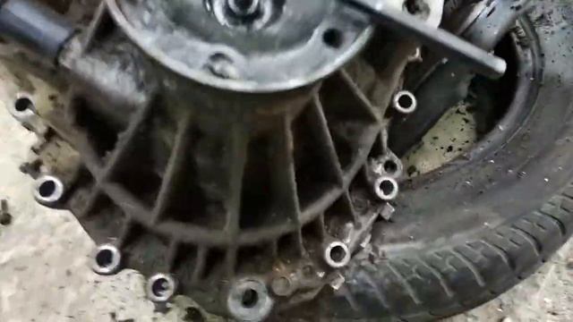 Разбираю акпп volkswagen polo для замены фрикционов. смотреть онлайн