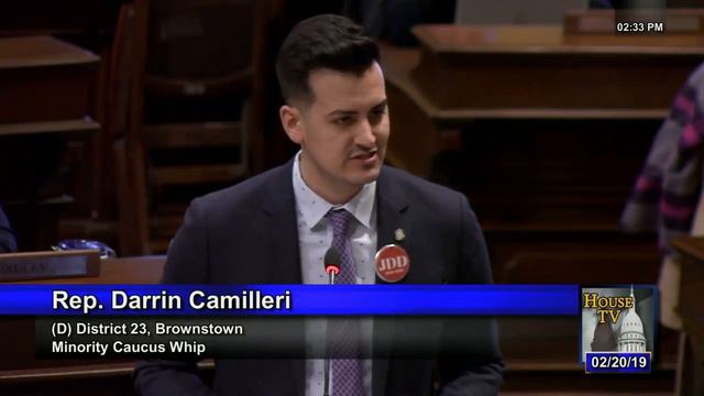 Rep. Darrin Camilleri Honors the Life and Service of Congressman John D. Dingell Jr.