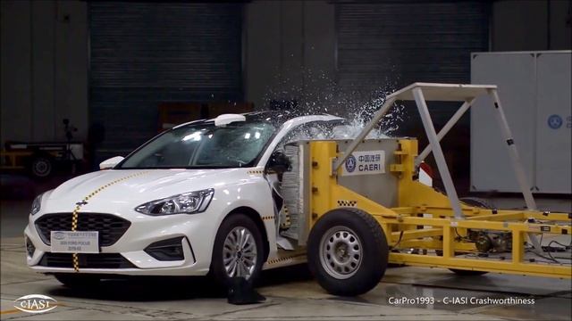 2020-2021 Ford Focus C-IASI Crashworthiness Tests смотреть онлайн