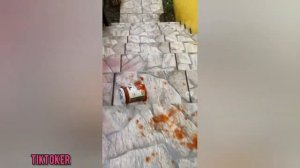 Bottle Rolling Down Stairs ASMR ? TikTok Compilation #5