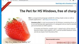 4   Install 7zip and strawberry perl