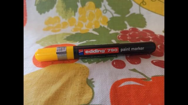 МАРКЕР ПЕРМАНЕНТНЫЙ НА НИТРОКРАСКЕ EDDING "790", ЖЕЛТЫЙ ОТ ООО «СМАРТОН». PERMANENT MARKER. смотреть онлайн