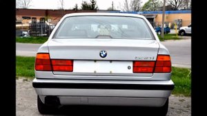 BMW ALL PARTS V BMW e34 530i Sedan Built 09 1995 M60 V8 Auto GE94264 Silver BMWALLPARTS