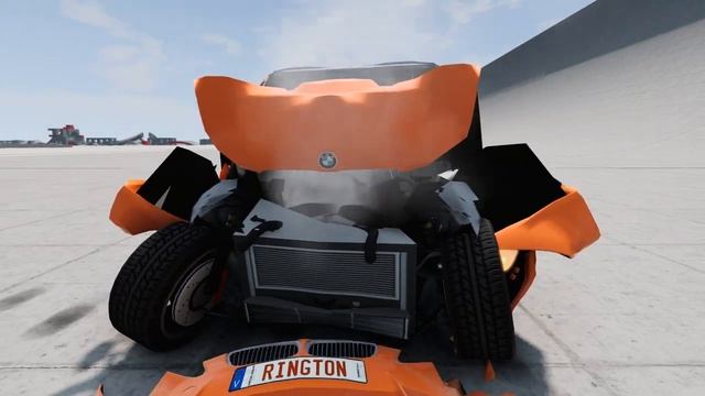 Реалистичный BMW M3 GTS против стены смотреть онлайн