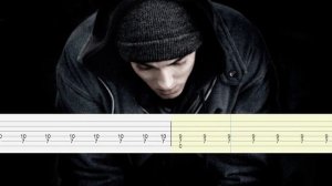 EMINEM - Lose Yourself [Guitar Tutorial Tabs]