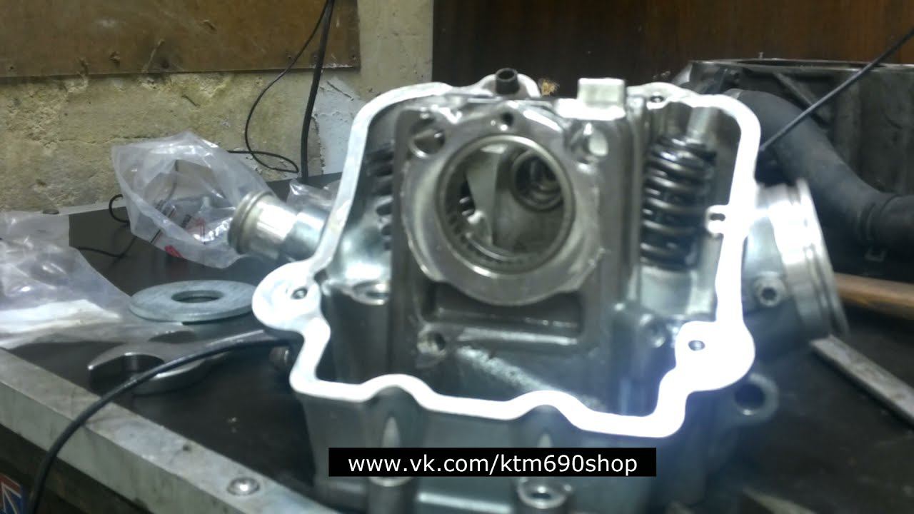 KTM 690 замена подшипников распредвала смотреть онлайн