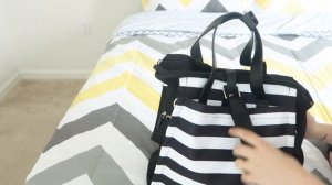 WHAT'S IN MY DIAPER BAG (BABY + TODDLER) - NEW DIAPER BAG REVIEW