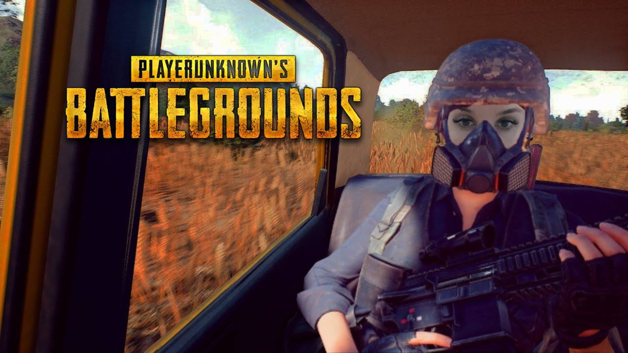 Смотрим новое обновление  PUBG  Девушка стримит