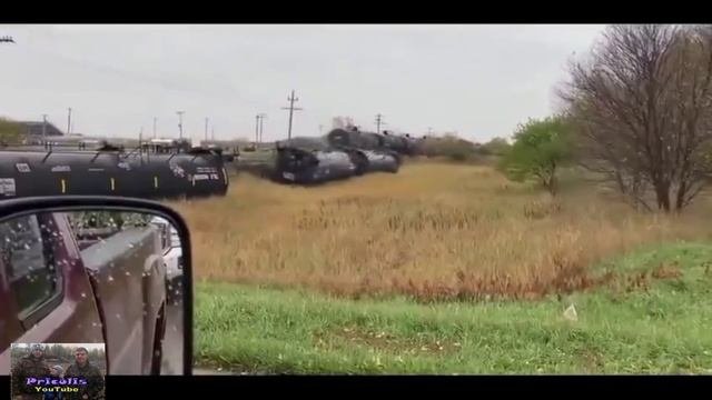 Крушение поезда в США
