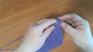 Узор спицами Волны для ваших любых изделий