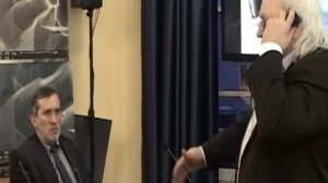 Виктор Петрик побеждает в научной дискуссии с Европейскими учеными.