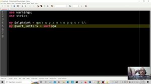 Perl Programming - Sort An Array - Beginners Tutorial 2022