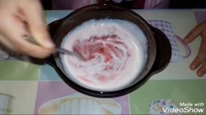 Желейный десерт из ряженки с клубникой/ пп-десерт/ягодноежеле/молочноежеле