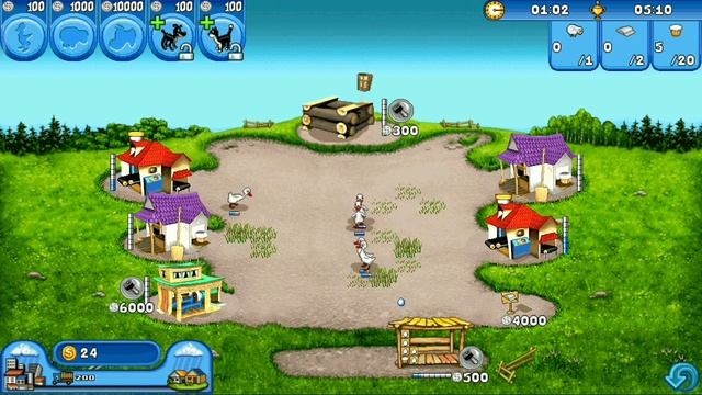 ПРОХОДИМ ВЕСЕЛУЮ ФЕРМУ (FARM FRENZY) #9 смотреть онлайн