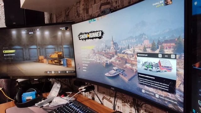 Snowrunner, 2 компа на одном роутере смотреть онлайн