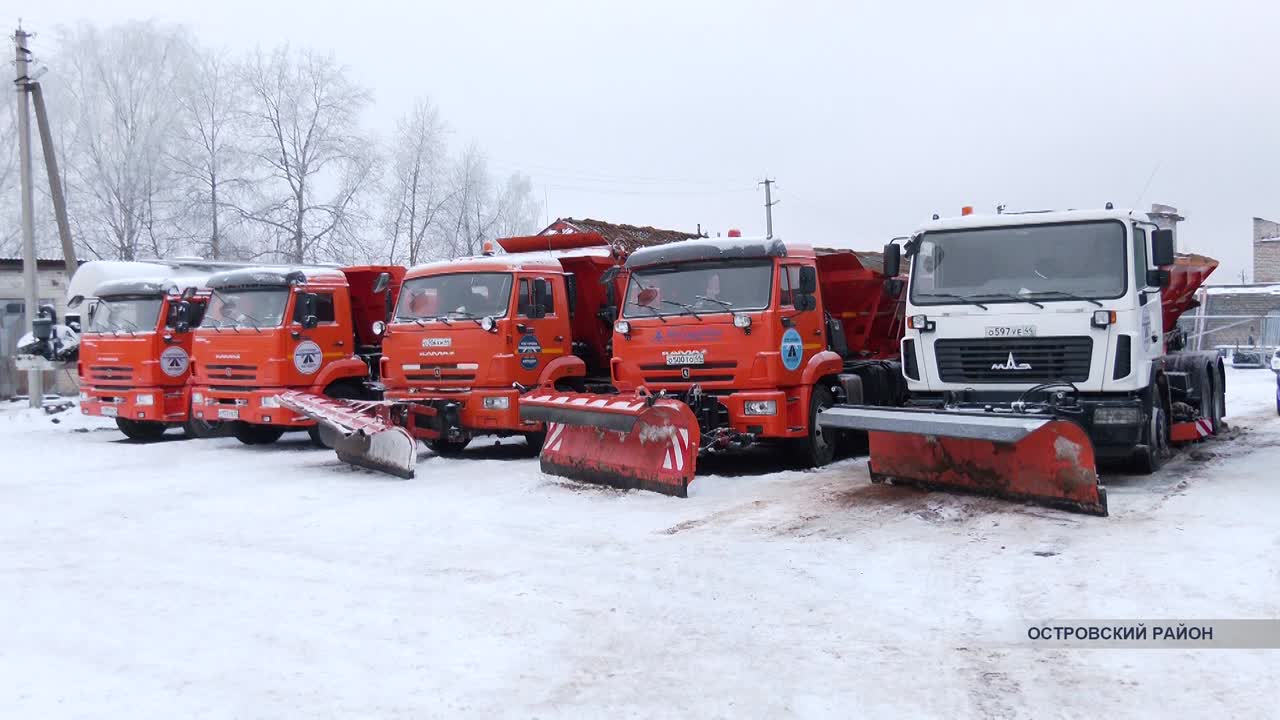 В Костромской области обновляют парк дорожной техники