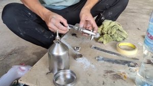 Devilbiss JGX-502 Spray gun cleaning and install