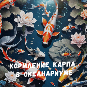 Океанариум. Голодные рыбы