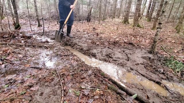 Draining By Digging New Drainage Ditch смотреть онлайн