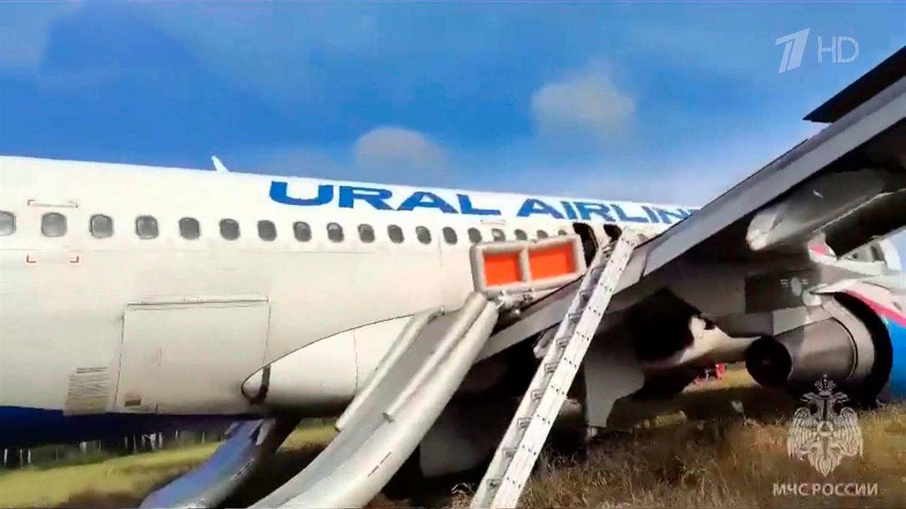 Предварительной причиной аварийной посадки самолета в Новосибирской обл. называют отказ гидросистемы