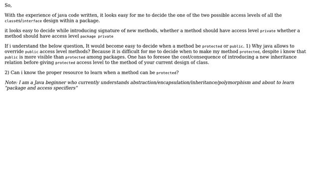 Software Engineering: Why public access level method get overridden in java? (2 Solutions!!) смотреть онлайн